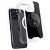 Liquid Blue Yin Yang Music Skulls iPhone 16 Pro MagSafe Case